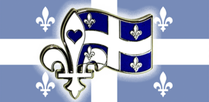Épinglette Coeur QC