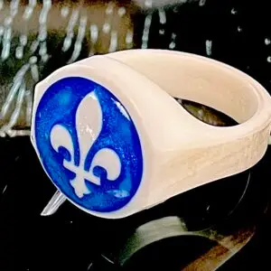 Bague / Chevalière céramique Unilys